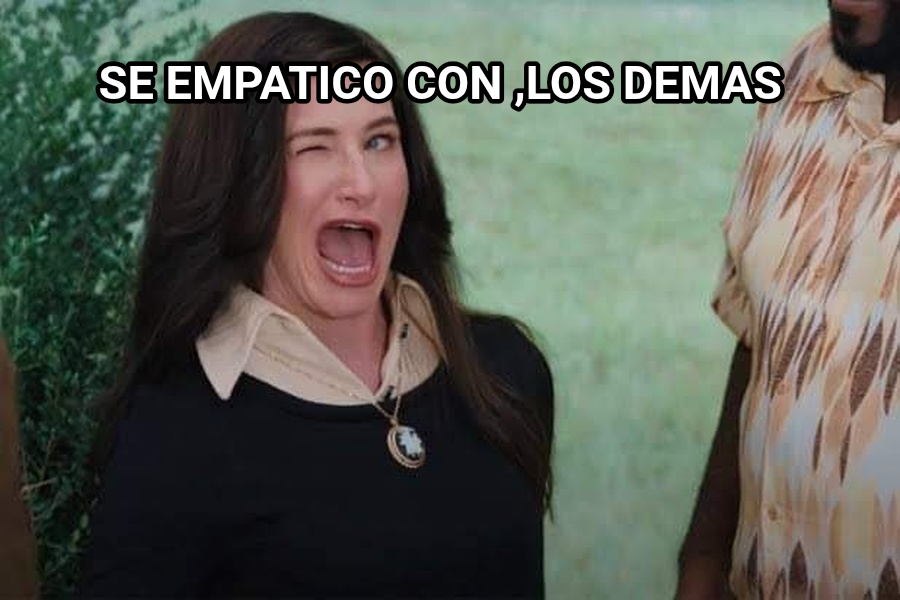 Agnes Harkness Winking meme — Se empatico con ,los demas