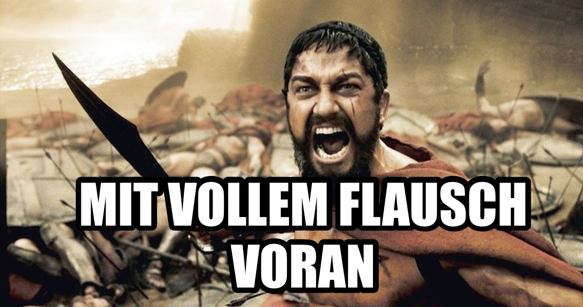 This is Sparta! meme — Mit vollem Flausch Voran
