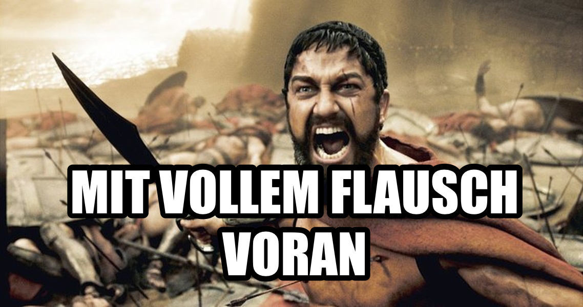 This is Sparta! meme — Mit vollem Flausch Voran
